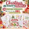 Kids Christmas Activity Workbook and Crafts 19 1